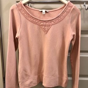 Banana Republic Pink Sweatshirt